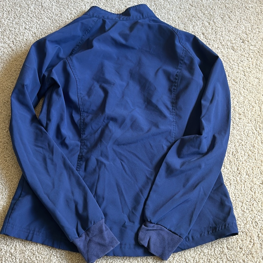 Navy Scrub Jacket - Picture 3 of 3